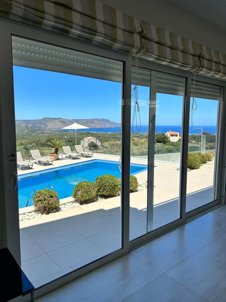Villa Vuna - Private Pool -Sea View 하니아 외부 사진