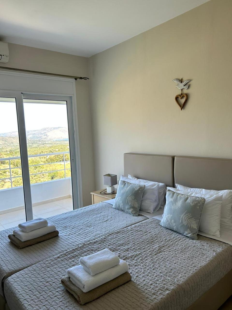 Villa Vuna - Private Pool -Sea View 하니아 외부 사진