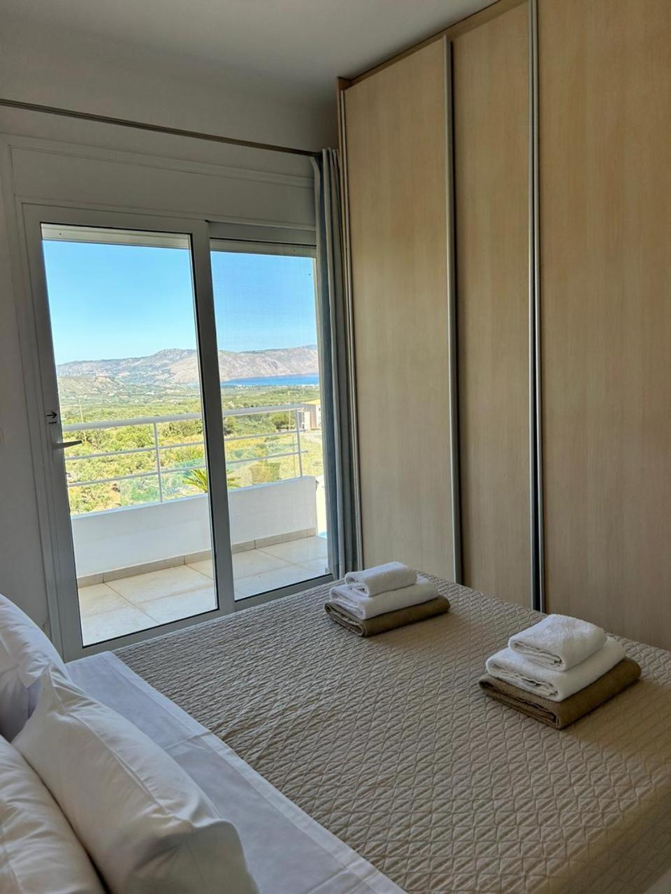 Villa Vuna - Private Pool -Sea View 하니아 외부 사진