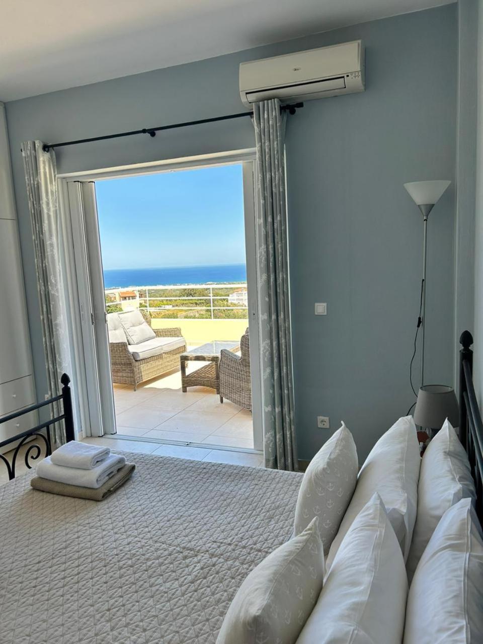 Villa Vuna - Private Pool -Sea View 하니아 외부 사진