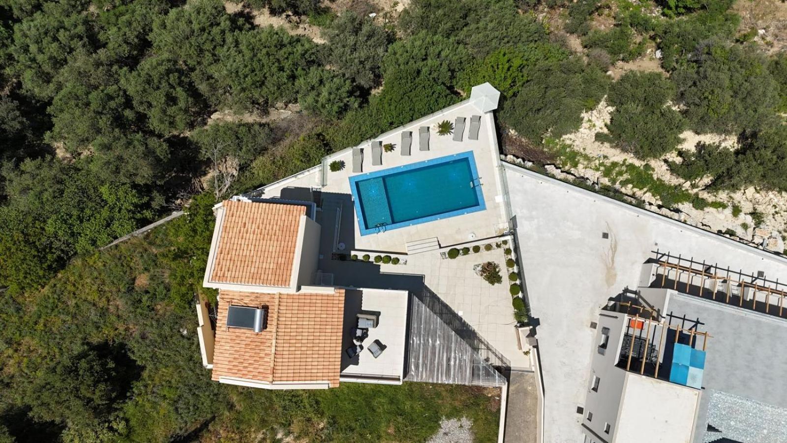 Villa Vuna - Private Pool -Sea View 하니아 외부 사진